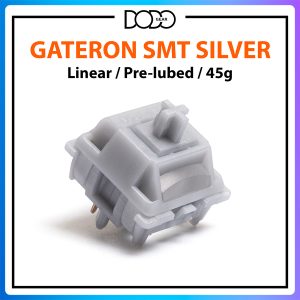 Gateron Smoothie Silver – Linear Switch - Ảnh 1